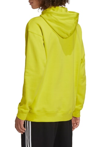 Sweat à capuche Adicolor Trefoil Jaune