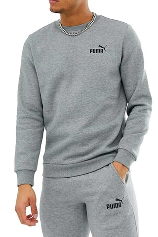 Sweat Essentilas - Gris chiné - Puma