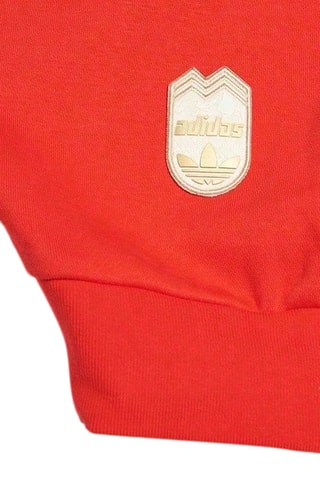 Sweat polaire Originals Ski chic - Rouge - Adidas