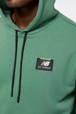 Sweat à capuche All Terrain - Vert clair - New Balance