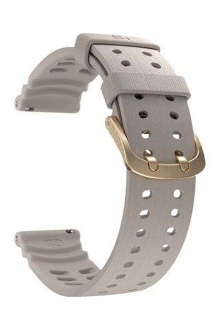 Bracelet en silicone - Gris - 22 mm