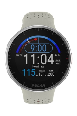 Montre connectée Pacer Pro - Blanc et rouge