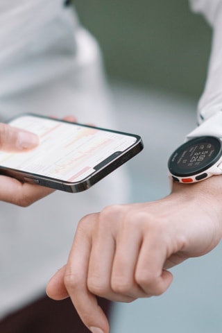 Montre connectée Pacer - Ecru