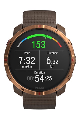 Montre connectée Grit 2 - Marron