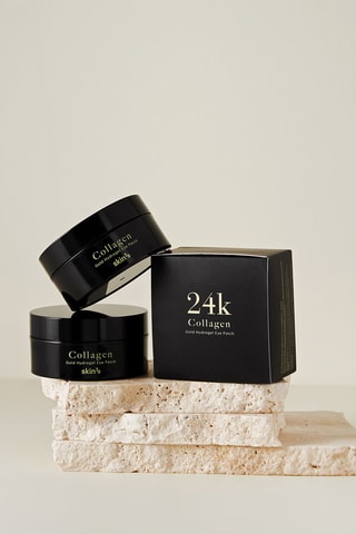 Patchs pour les yeux au collagène en hydrogel doré - 60 pièces