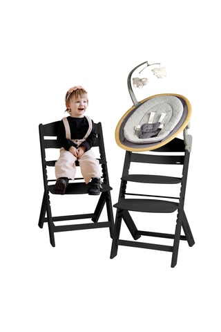 Chaise haute Family Pro avec harnais et adaptateur - Jusqu'à  75 kg