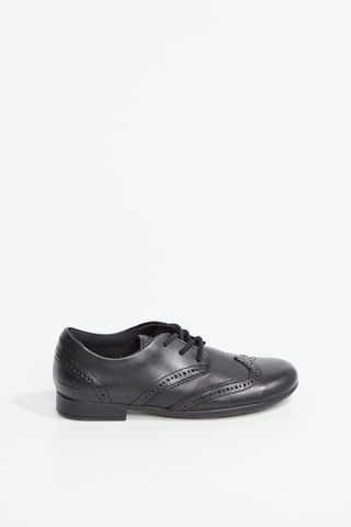 Derbys en cuir Scala - Noir