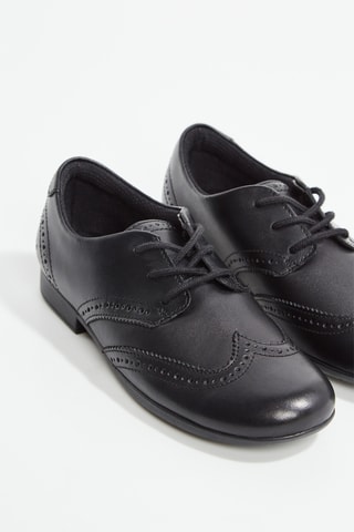 Derbys en cuir Scala - Noir
