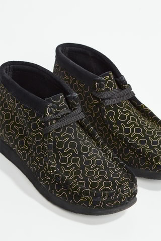 Bottines en nubuck Wallabee x Pikachu Pokémon - Noir