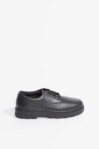 Derbys en cuir Lorcam Loop - Noir