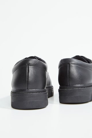 Derbys en cuir Lorcam Loop - Noir