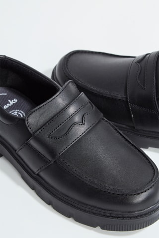 Mocassins en cuir Lorcam Craft - Noir