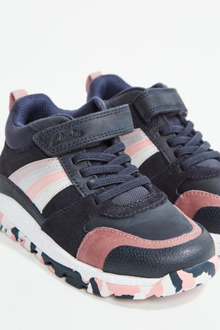 Baskets en cuir Tidal 2 Glow - Bleu marine