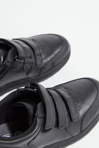 Baskets en cuir Daze Step 2 - Noir