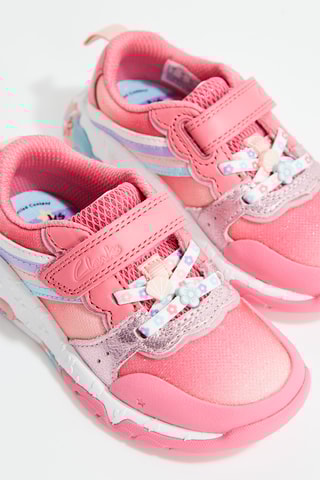 Baskets en cuir Tidal Star - Rose