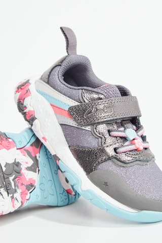 Baskets en cuir Tidal Star - Gris foncé