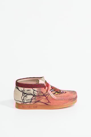 Boots en nubuck Wallabee x Stranger Things - Rose