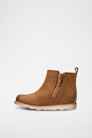 Boots en cuir Crown Halo - Camel