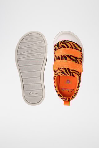 Tennis City Bright - Orange et noir