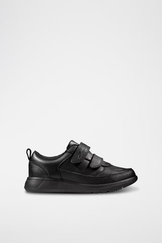 Baskets en cuir Scape Flare - Noir