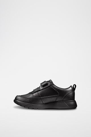 Baskets en cuir Scape Flare - Noir
