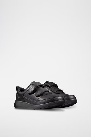 Baskets en cuir Scape Flare - Noir