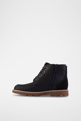 Boots en cuir Heath - Bleu marine