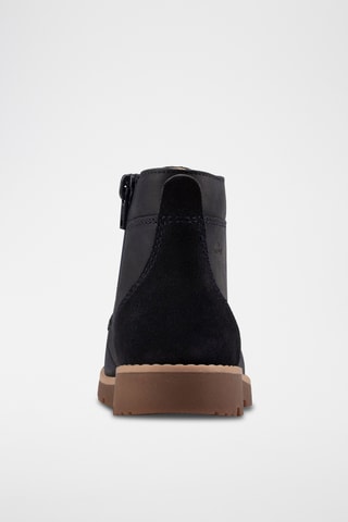 Boots en cuir Heath - Bleu marine