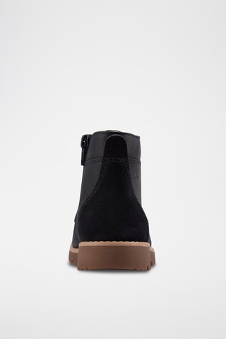 Boots en cuir Heath - Bleu marine