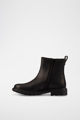 Boots en cuir Astrol Orin - Noir