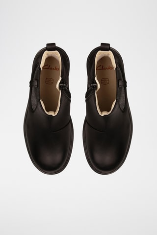 Boots en cuir Astrol Orin - Noir