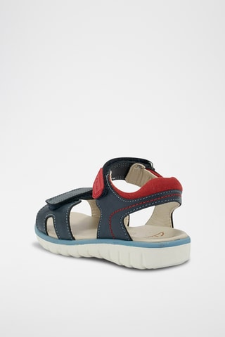 Sandales en cuir Roam Surf - Bleu marine
