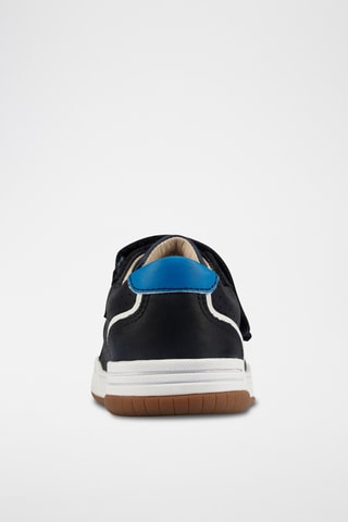 Baskets en cuir Fawn Solo - Bleu