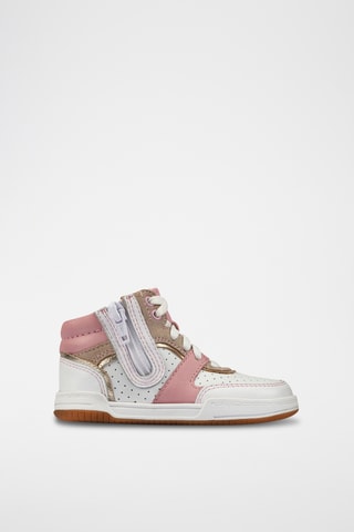 Baskets montantes en cuir Fawn Peak - Blanc