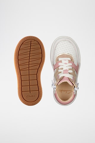 Baskets montantes en cuir Fawn Peak - Blanc