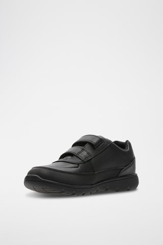 Baskets en cuir Venture Walk - Noir