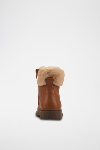 Bottines en cuir Astrol Hiker - Camel