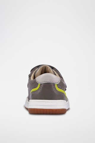 Baskets en cuir Fawn Solo - Gris