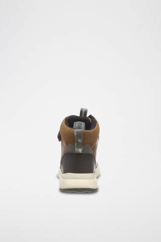 Baskets montantes en cuir Cub Seek - Marron