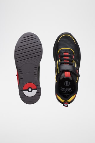 Baskets en cuir Grip Pearl x Pokémon - Noir