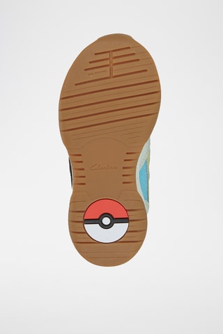 Baskets en cuir Grip Pearl x Carapuce Pokémon - Gris