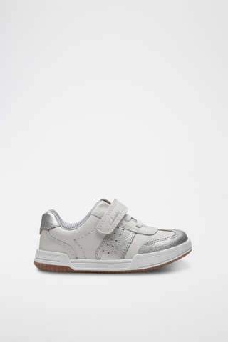 Baskets en cuir Fawn Family - Blanc