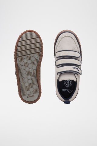 Baskets en nubuck River Tor - Blanc