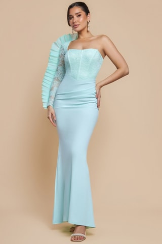 Lange Jurk - Lichtgroen