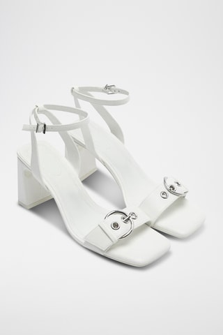 Sandales à talons - Blanc
