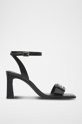 Sandales à talons - Noir