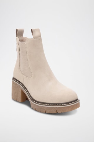 Enkellaarzen - Beige