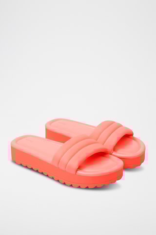 Mules plateformes - Rose