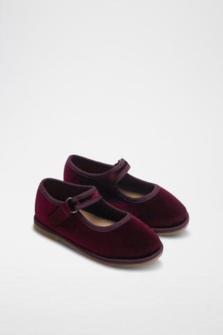 Babies en velours - Bordeaux