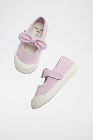 2 paires de babies - Rose clair et violet clair